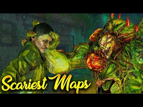 Top 5 Scariest Maps in Call of Duty Treyarch Zombies History! (Call of Duty Zombies Top 5)