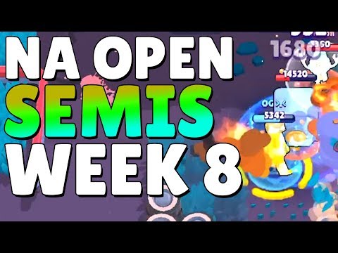 NA open tournament SEMI-FINALS week 8 - Brawl Stars Supercell tournament