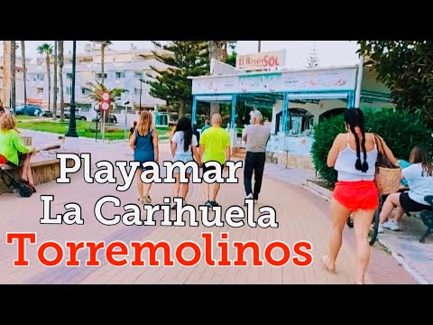 Playamar to La Carihuela Torremolinos Beach Walk Tour - Malaga Costa Del Sol