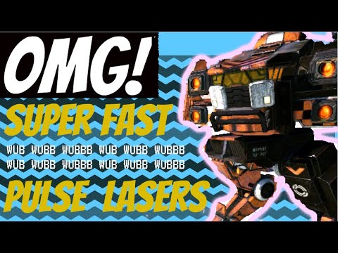 MWO - OMG wub wubb wubb! Insane Cooldown! Quad Pulse Cicada