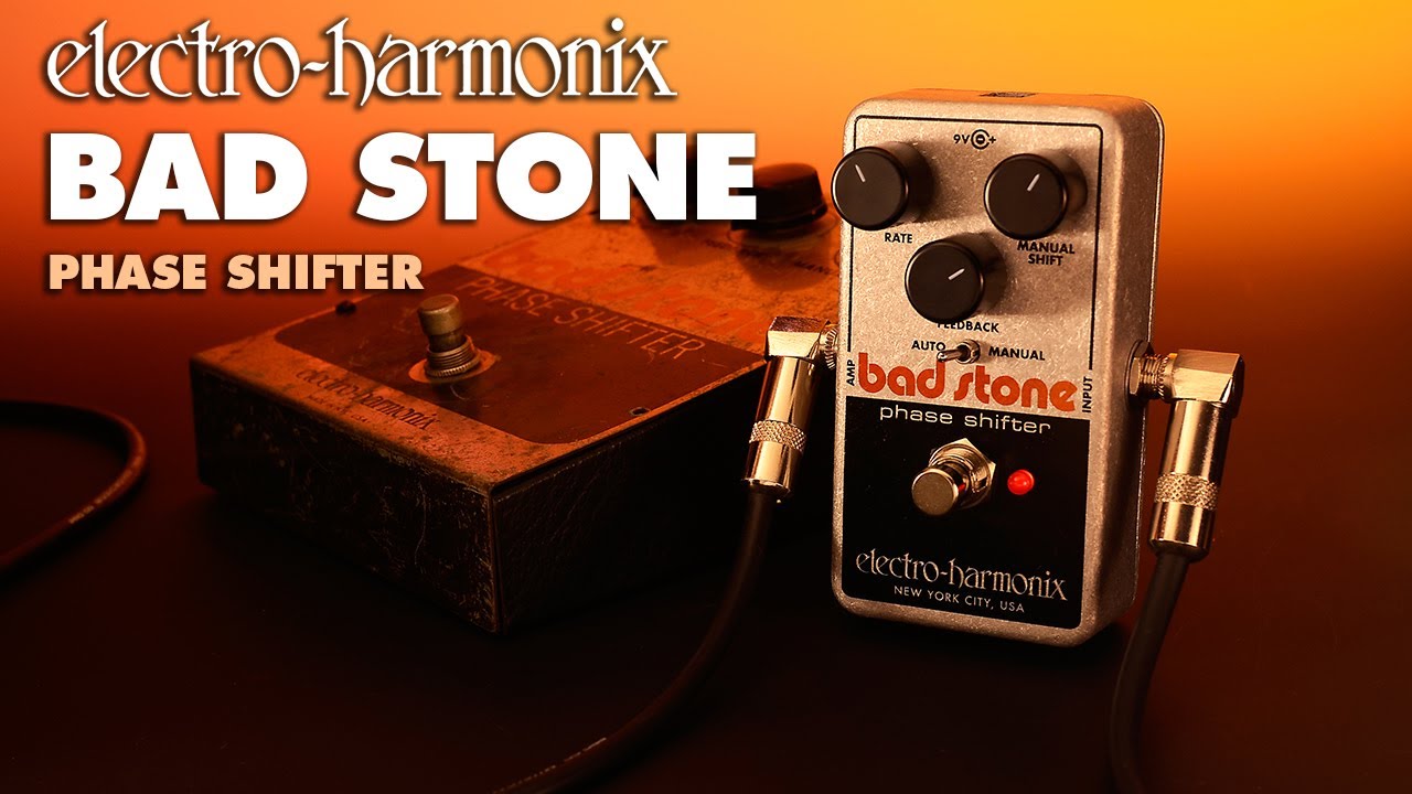 Electro Harmonix Bad Stone Phase Shifter Pedal