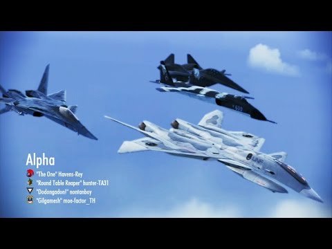Ace Combat Infinity (TDM) Naval Fleet Assault (XFA-33  Fenrir) Comona Air Base