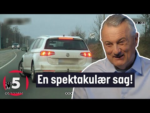 Bilist stikker af fra politiet! | Fanget På Politiets Kamera | Kanal 5 Danmark