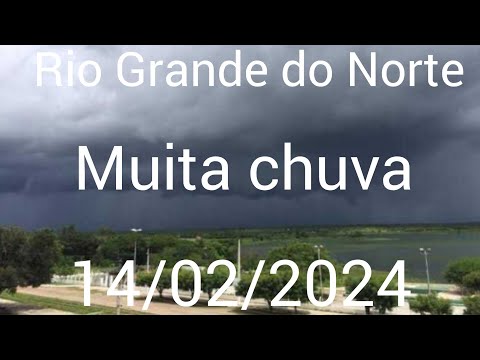 FORTES CHUVAS ATINGE ALGUMAS CIDADES DO SERTÃO DO RIO GRANDE DO NORTE...