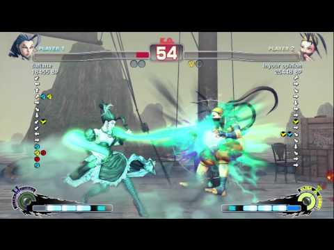 Iyo [Ibuki] vs tiaflatte [Rose] SSF4 Japanese Online Ranked Matches - TRUE-HD