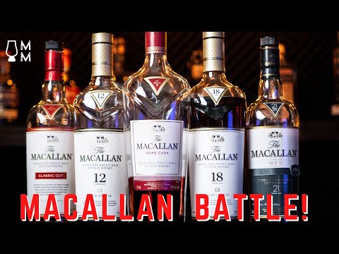 The BEST Macallan Is… Macallan 12 vs 18 vs Rare Cask vs 21 & Classic Cut | $70-$1,700!