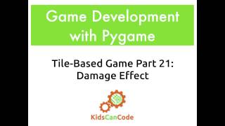 Tile-based game Part 21: Damage Effect
