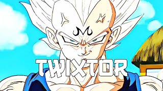 Majin Vegeta twixtor with CC and without CC