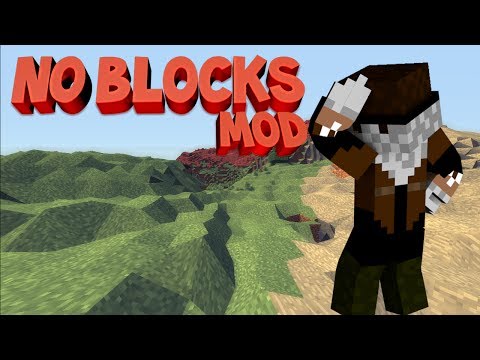 EPIC Minecraft Mod: No Blocks, All Smooth Terrain!