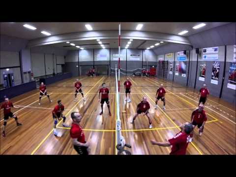 Volleybal Prota Urk - Reflex Kampen set 1