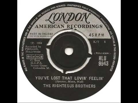 UK New Entry 1965 (11) The Righteous Brothers - You've Lost That Lovin' Feelin'