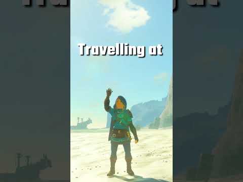 How long does it take to Walk around Hyrule's map? #breathofthewild2 #botw #zeldatearsofkingdom