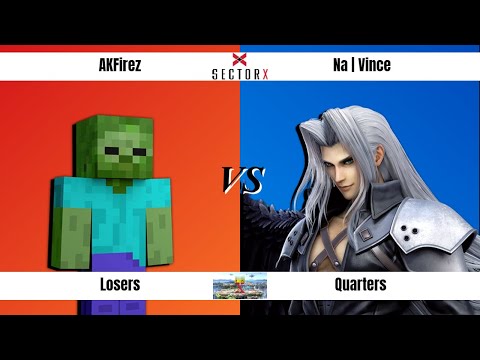 #SmashX1 Losers Quarter-Final ➤ AKFirez vs. Na  Vince 【#SmashUltimate Singles】