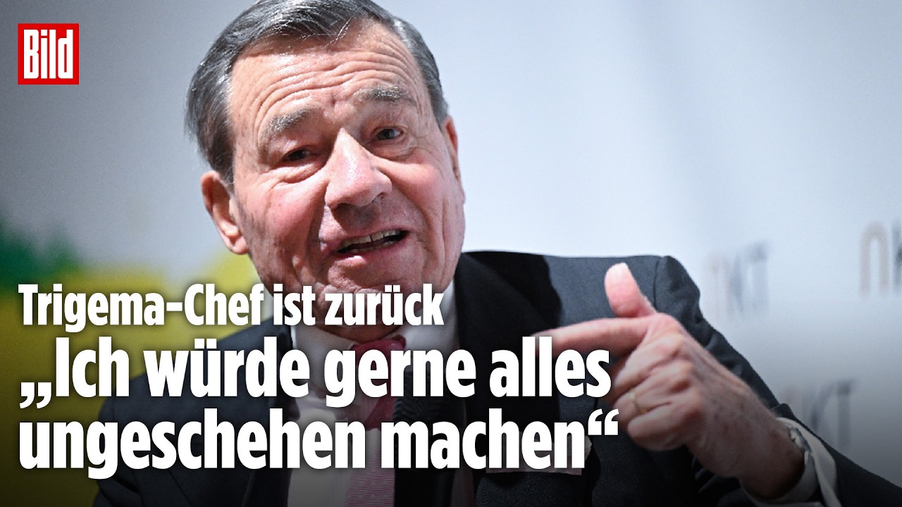 Ex-Trigema-Chef ist zurück: Wolfgang Grupp kehrt ins Rampenlicht zurück