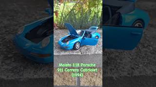 Model Maisto 1:18 - Porsche 911 Carrera Cabriolet - Viz Popis