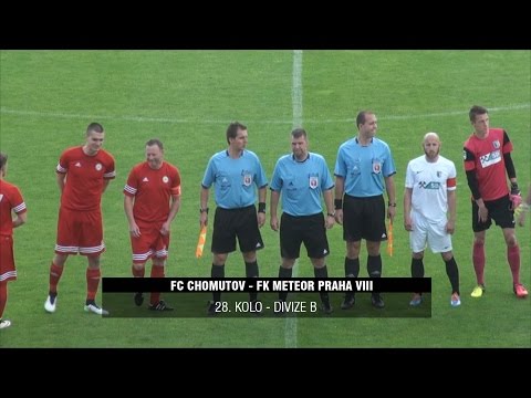 28. kolo DIVIZE B: FC Chomutov - FK Meteor Praha VIII 3:0 sestřih