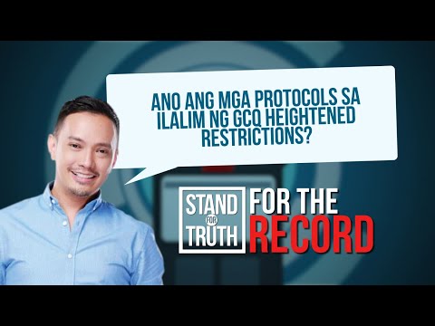 GCQ ‘with heightened restrictions’ sa NCR, sapat na ba kontra delta variant? | Stand for Truth