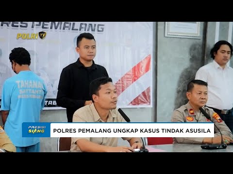 POLRES PEMALANG AMANKAN PELAKU TINDAK ASUSILA IBU DAN ANAK
