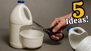 Don't Throw Them Away! 3 Ingenious Ideas with Plastic Gallons That Will Work Magic in Your Home W...