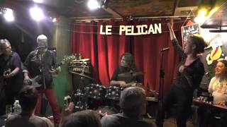 P. Chereze, Marten Ingle, F. Causse et Claire Judd "Honky Tonk Woman" au Pélican 5 nov 2017