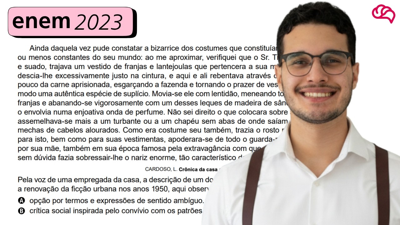 Resolução em Vídeo — Questão 12 ENEM 2023