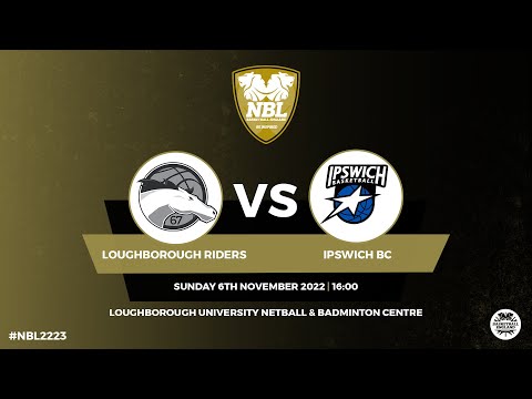 Sun 6 Nov, 4pm - Loughborough Riders v Ipswich