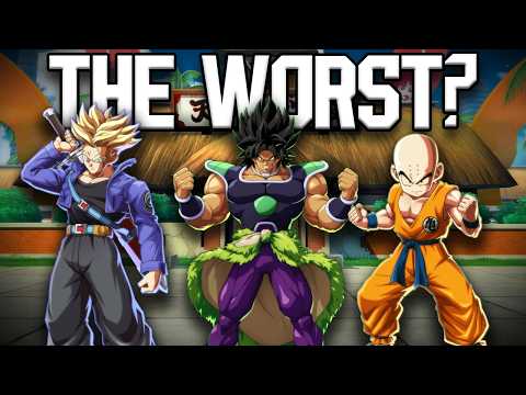The BEST And WORST Character Throughout Dragon Ball FighterZ History