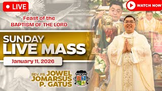 Download lagu SUNDAY FILIPINO LIVE MASS TODAY *JANUARY 11, 2026* FR. JOWEL JOMARSUS GATUS mp3