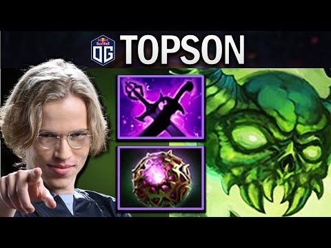 OG.TOPSON PUGNA WITH OCTARINE - SANGE AND KAYA - DOTA 2 7.29 GAMEPLAY