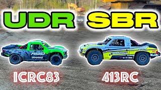 Super Baja Rey 2.0 vs. Traxxas UDR with @ICRC83