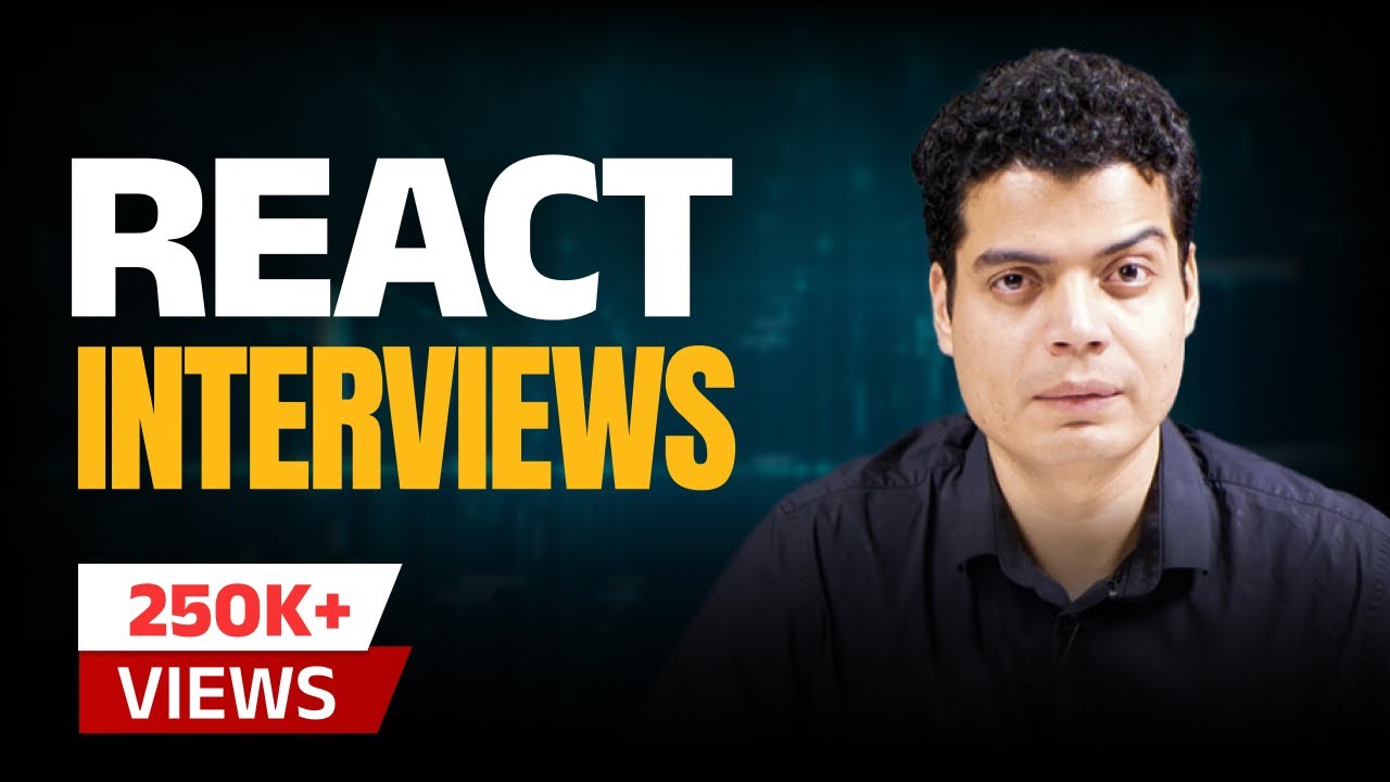 Mastering React: Decoding 09 Most Common Interview Questions | Tanay Pratap Hindi