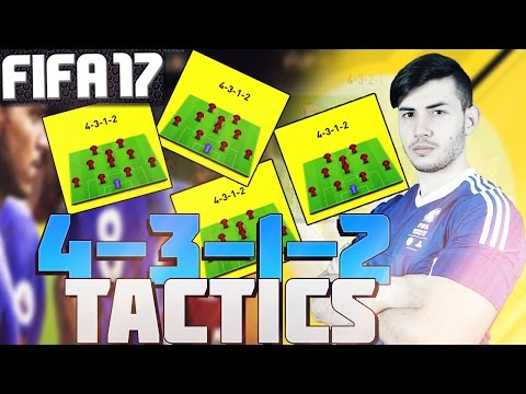 FIFA 17 4-3-1-2 THE BEST TACTICS - IN-DEPTH GUIDE