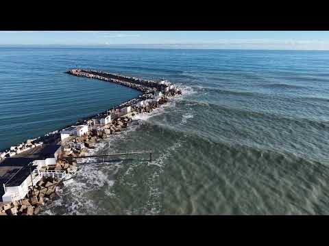 Porto di Giulianova - Molo Sud_26-01-2026 - #drone #dji #djimini5pro #abruzzo #italy