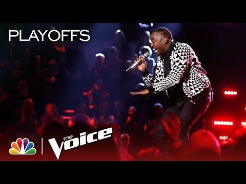 The Voice 2018 Rayshun LaMarr - Live Playoffs: "I'm Goin' Down"