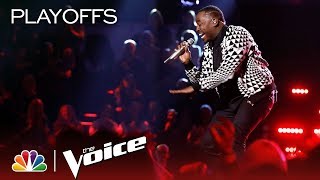 The Voice 2018 Rayshun LaMarr - Live Playoffs: &quot;I&#39;m Goin&#39; Down&quot;