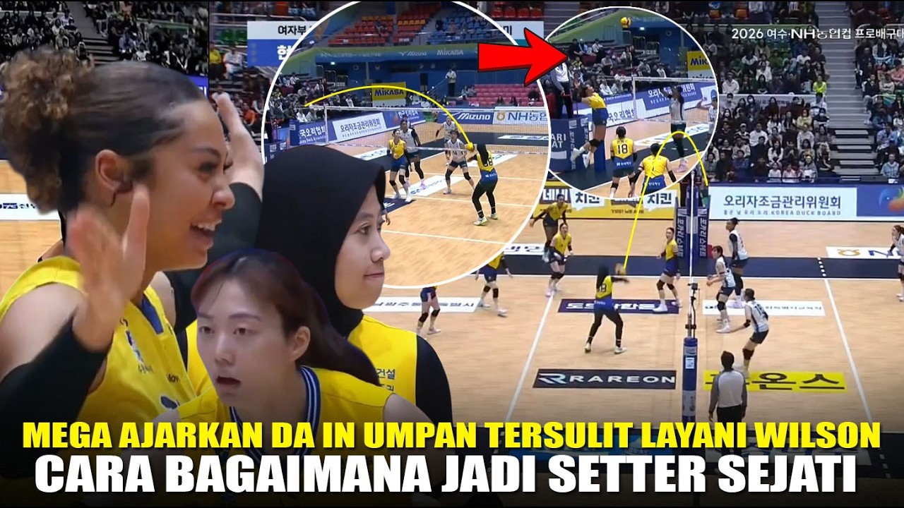 Da In Malu 'Mega Pamerkan Skill Umpan Berkelas saat Layani Wilson' Tunjukan Bagaimana Caranya Duet