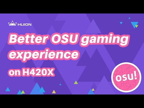 Grafinė planšetė Huion Inspiroy H420X video
