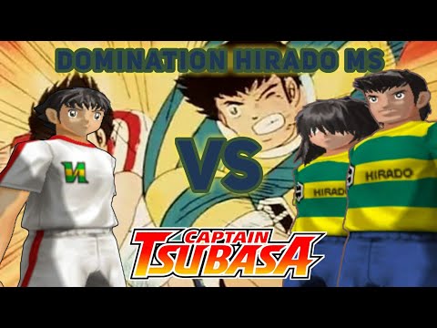 Combinated Jito With Sano Destroy Nankatsu - Captain Tsubasa PS2