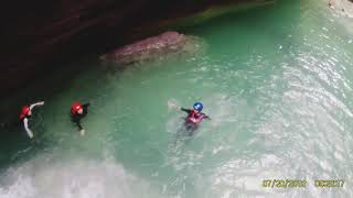 preview picture of video 'The 40 feet Cliff Jump [1st time] Badian Canyon to Kawasan Falls'