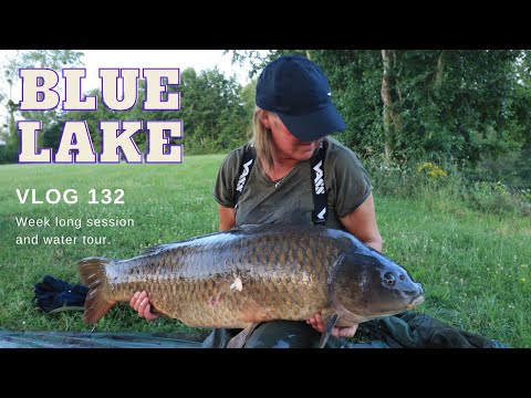 Carp fishing Blue Lake France (Anglinglines)..2022
