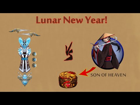 Shadow Fight 2 || Chronos Set vs SON OF HEAVEN 「iOS/Android Gameplay」