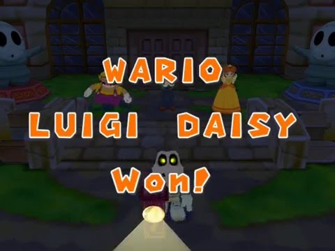 Mario Party 7 minigame: Flashfright 60fps
