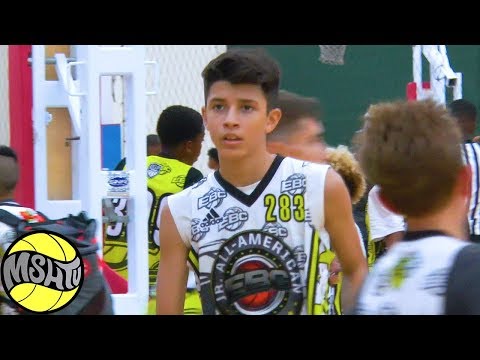 Isaiah Ortega has a MEAN BALL FAKE - 2017 EBC Jr All American Camp