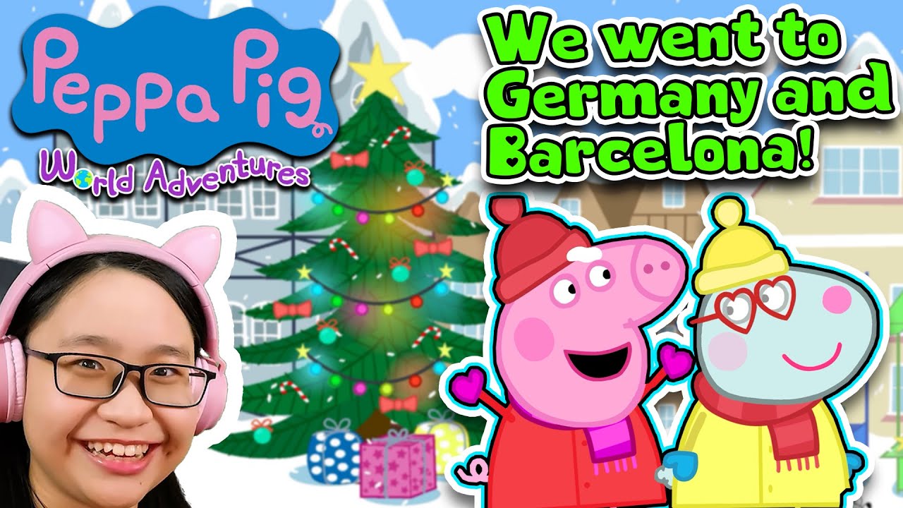 Peppa Pig World Adventures - We went to Germany and Barcelona!!!