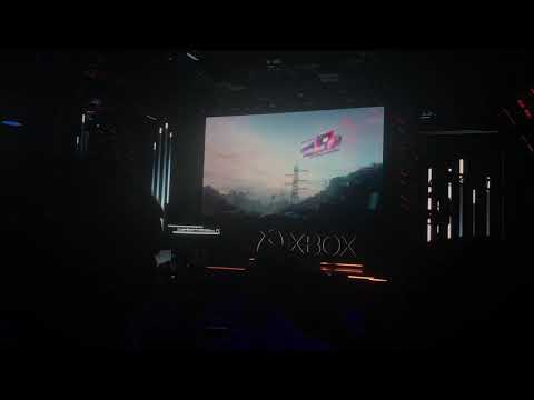 Keanu Reeves Cyberpunk 2077 Crowd Reaction | Xbox E3 2019