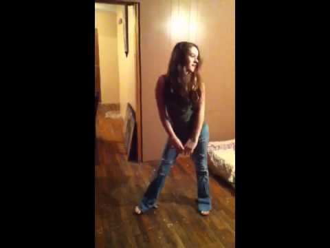 Kimberly Dawn McCoy(dancing to booty work)