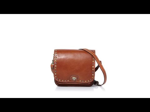 Patricia Nash Leather Robbiano Crossbody Bag
