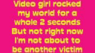Jonas Brothers-Video Girl w/ Lyrics (live)