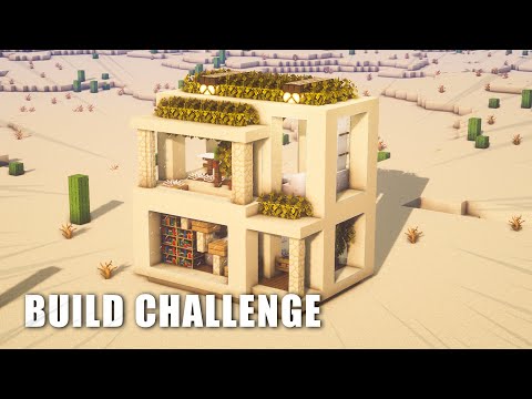 MeothoiMC - Minecraft Build Challenge (Part 1) | Desert Modern House