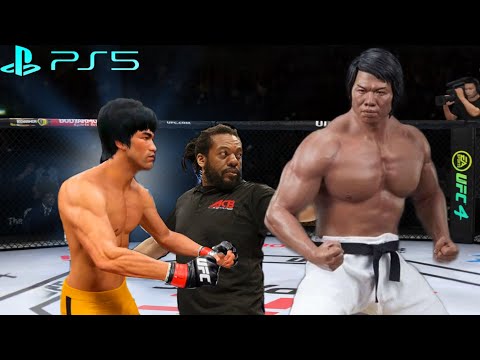 UFC4  Bruce Lee vs Bolo Yeung EA Sports UFC 4